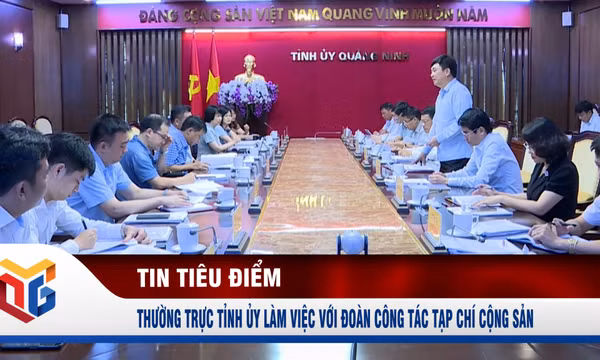 Phó Bí thư thường trực Tỉnh ủy làm việc với Tạp chí Cộng sản