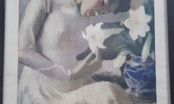 Số phận bức 'Thiếu nữ bên hoa huệ'