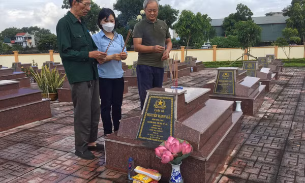 Khoa học mang lại sự thanh thản cho gia đình liệt sĩ  