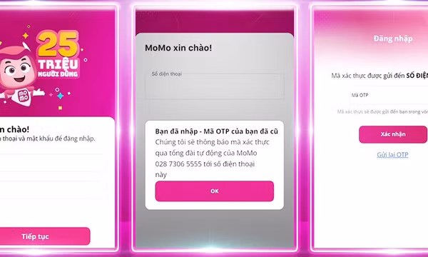 Giả mạo MoMo, gửi email tặng tiền để chiếm đoạt ví điện tử
