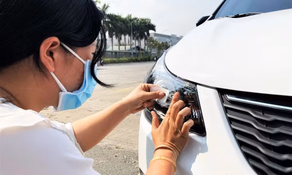 Những lưu ý khi dán thẻ thu phí tự động