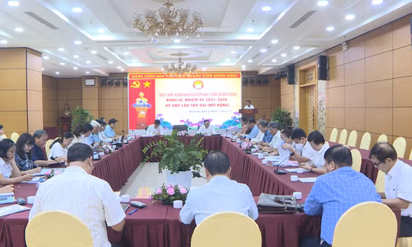 Hội Khuyến học tỉnh triển khai nhiệm vụ 6 tháng cuối năm 2022