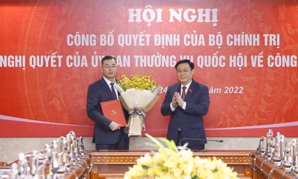 Chủ tịch Quốc hội trao quyết định nhân sự lãnh đạo Kiểm toán Nhà nước