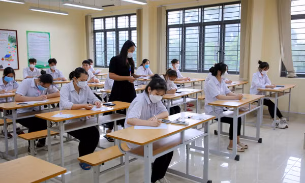 Các bài thi tổ hợp bám sát chương trình học và đảm bảo tính phân loại cho mục tiêu xét tuyển