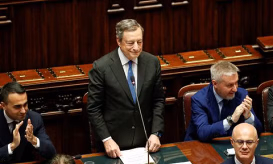 Tổng thống Italy chấp nhận đơn từ chức của Thủ tướng Mario Draghi