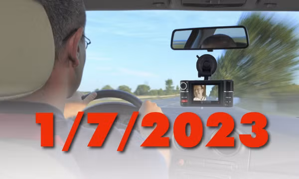 1/7/2023 - là thời điểm xe ô tô kinh doanh vận tải phải lắp camera hành trình