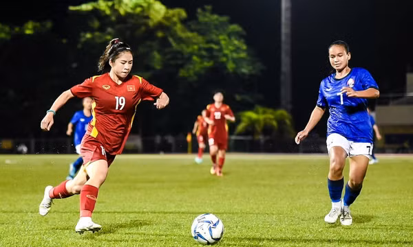 Tuyển nữ Việt Nam thắng trận ra quân AFF Cup 2022