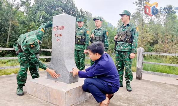 Hiệu quả phong trào tự quản đường biên, cột mốc ở Hoành Mô