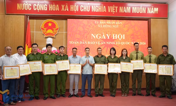 Ngày hội Toàn dân bảo vệ an ninh Tổ quốc xã Đông Ngũ năm 2026
