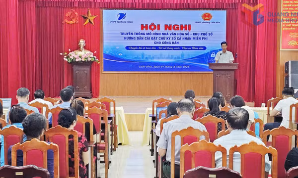 Truyền thông mô hình Nhà văn hóa số, Khu phố số tại phường Liên Hoà