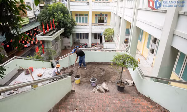 Trường học “khoác" áo mới
