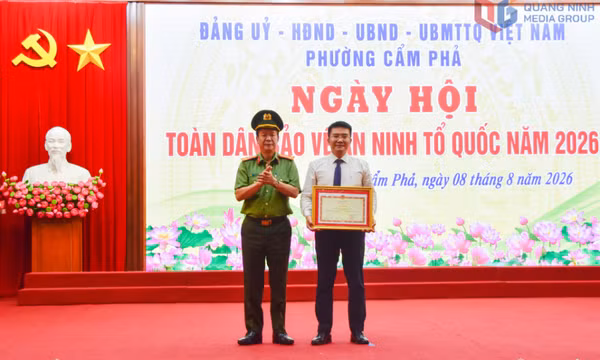 Ngày hội Toàn dân bảo vệ an ninh Tổ quốc phường Cẩm Phả năm 2026