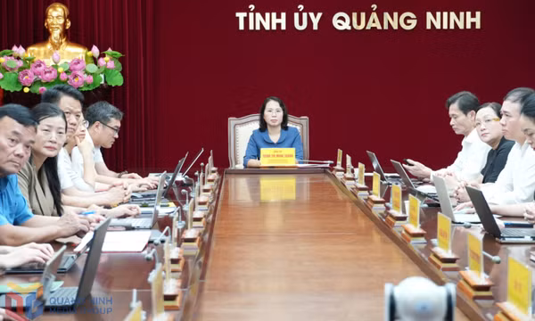 Quảng Ninh dự trực tuyến phiên họp về đối ngoại Đảng và đối ngoại nhân dân tại Hội nghị Ngoại giao lần thứ 33 