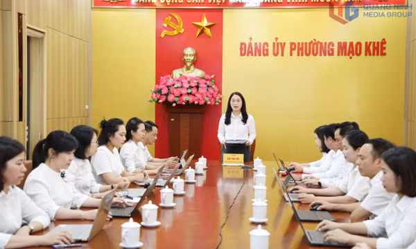 Mạo Khê tăng tốc chuyển đổi số trong các cơ quan Đảng