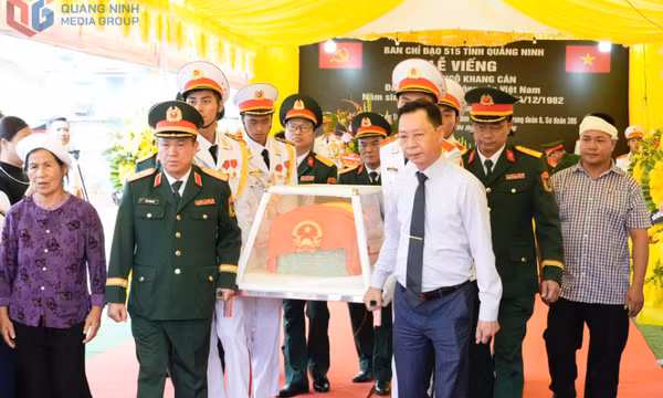 Quảng Ninh cất bốc, đưa hài cốt liệt sĩ Ngô Khang Cán về quê hương Cao Bằng
