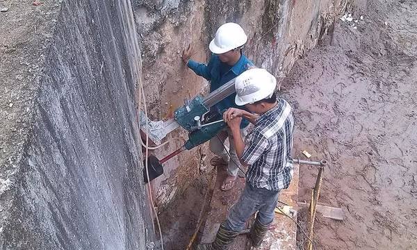Khoan rút lõi bê tông – Giải pháp tạo lỗ kỹ thuật chính xác cho công trình