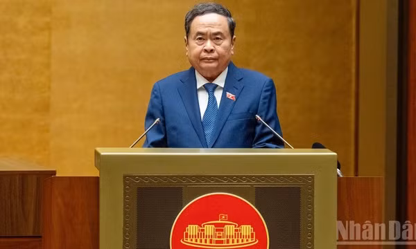 Phát biểu khai mạc Kỳ họp không thường lệ thứ nhất, Quốc hội khóa XVI của Chủ tịch Quốc hội Trần Thanh Mẫn