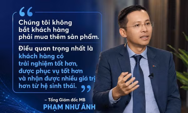 CEO MB Phạm Như Ánh - Mở rộng hệ sinh thái không nhằm "bán thêm", mà hướng đến trải nghiệm tốt hơn