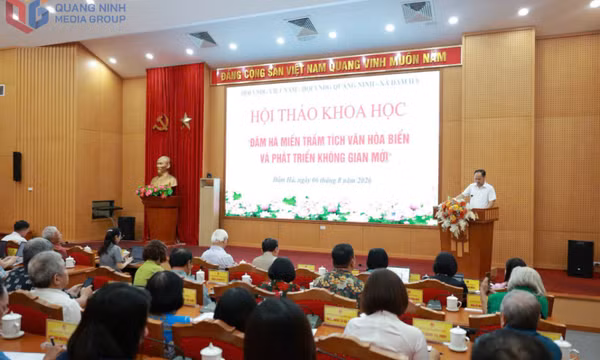 Hội thảo “Miền trầm tích văn hoá biển Đầm Hà và phát triển không gian mới”