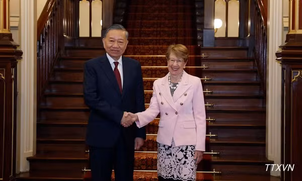 Tổng Bí thư, Chủ tịch nước Tô Lâm gặp Thống đốc Bang New South Wales, Australia