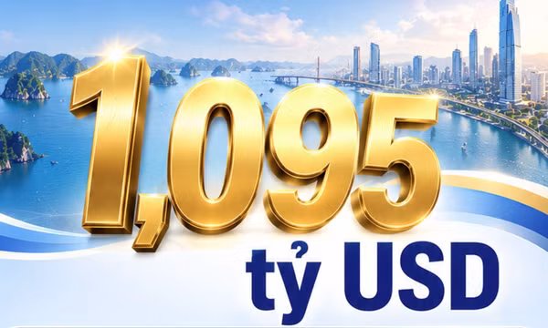 1,095 tỷ USD - là tổng vốn FDI Quảng Ninh thu hút trong 7 tháng đầu năm 2026