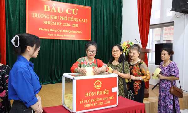 Quảng Ninh rộn ràng ngày hội bầu trưởng thôn, bản, khu phố