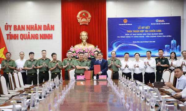 Quảng Ninh - GTEL ký kết hợp tác chiến lược về khoa học, công nghệ và chuyển đổi số