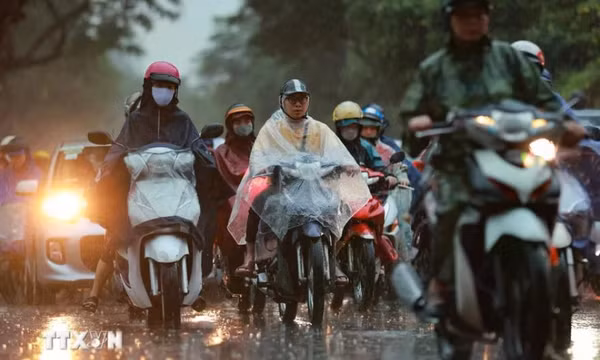 Nhiều khu vực có mưa lớn cục bộ, nguy cơ lũ quét, sạt lở đất