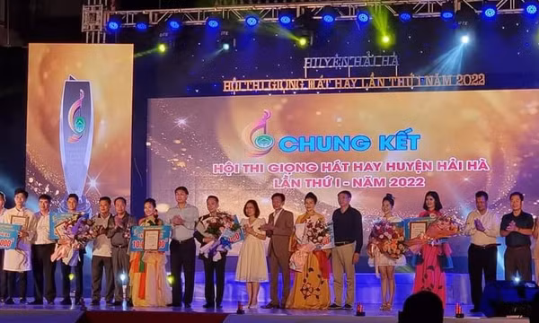 Hội thi giọng hát hay huyện Hải Hà lần thứ II năm 2024