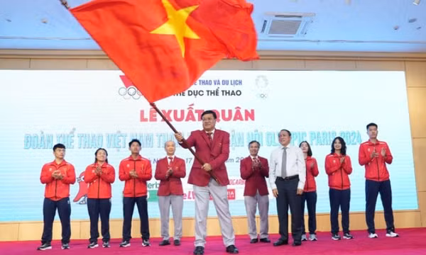 Đoàn Thể thao Việt Nam xuất quân, sẵn sàng chinh phục Olympic Paris 2024