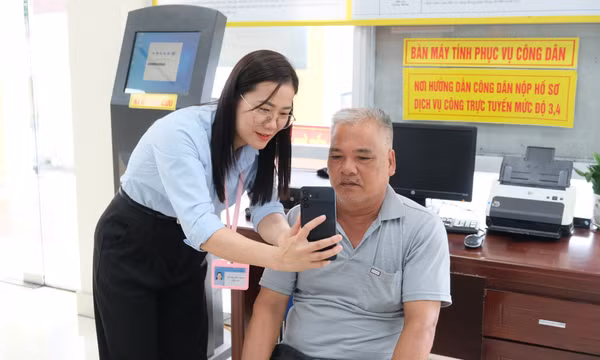 TX Đông Triều: Giải quyết thủ tục hành chính trên môi trường điện tử