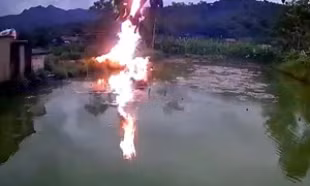 Một người bị điện phóng tử vong khi câu cá gần đường điện cao thế