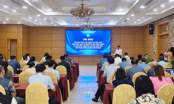 Hội nghị phổ biến pháp luật trong lĩnh vực khoa học và công nghệ