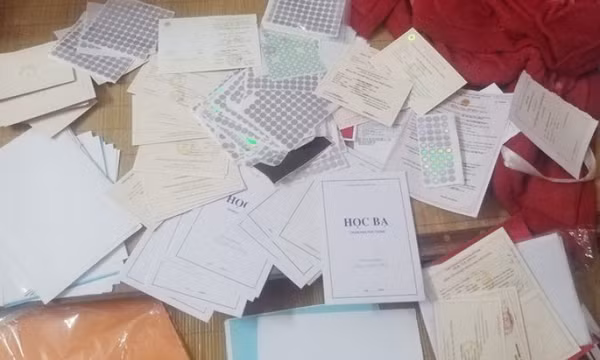 Đường dây làm giả học bạ cho học sinh đi du học