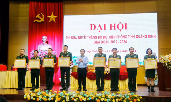 Đại hội thi đua Quyết thắng BĐBP tỉnh giai đoạn 2019 – 2024