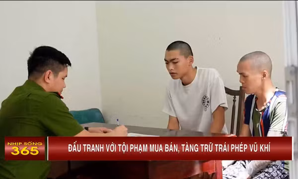 Đấu tranh với tội phạm mua bán, tàng trữ trái phép vũ khí