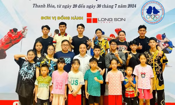 Quảng Ninh giành 2 HCV Giải Wushu Vô địch trẻ Quốc gia 2024
