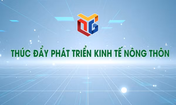 Thúc đẩy phát triển kinh tế nông thôn