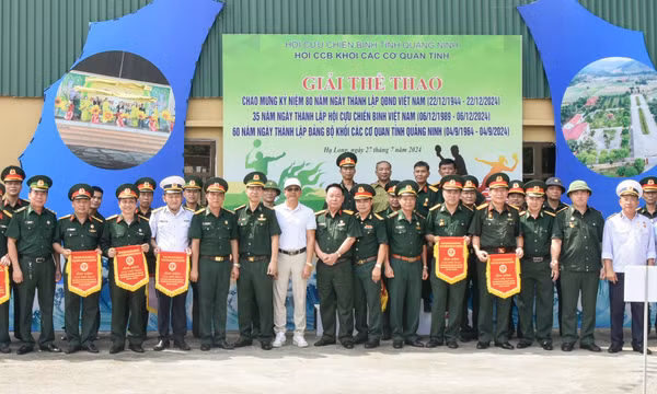 Giải thể thao Hội CCB Khối các cơ quan tỉnh