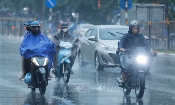 Mưa lớn ở Bắc Bộ và Thanh Hóa giảm dần từ ngày 25/7
