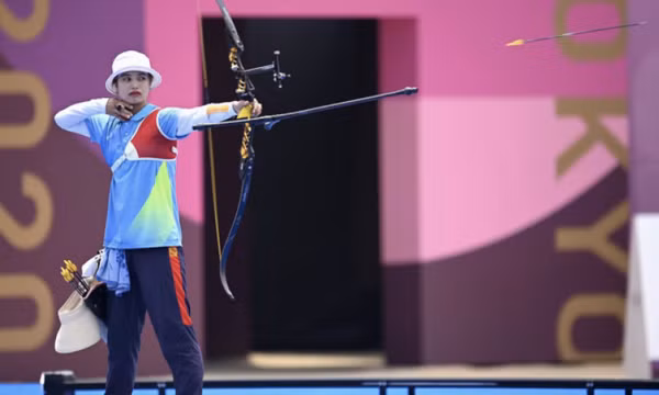 Đỗ Thị Ánh Nguyệt xếp thứ 37 vòng loại bắn cung Olympic 2024