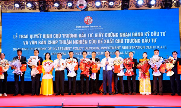 Công bố Quy hoạch tỉnh Quảng Trị thời kỳ 2021 - 2030, tầm nhìn đến năm 2050