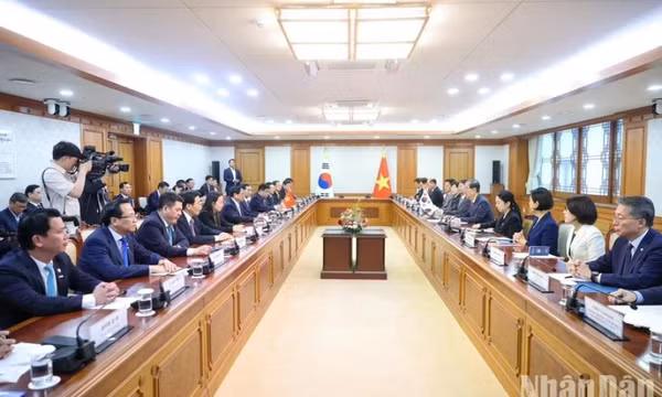 Thông cáo báo chí chung Việt Nam - Hàn Quốc