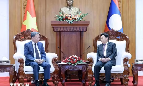 Chủ tịch nước: Việt Nam sẵn sàng hỗ trợ Lào trong hoạt động đối ngoại quan trọng