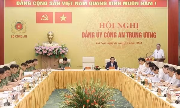 Lực lượng Công an nhân dân được Trung ương quan tâm giao nhiều trọng trách rất quan trọng