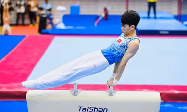Đội thể dục dụng cụ nam Việt Nam đạt 5 suất đến ASIAD 20