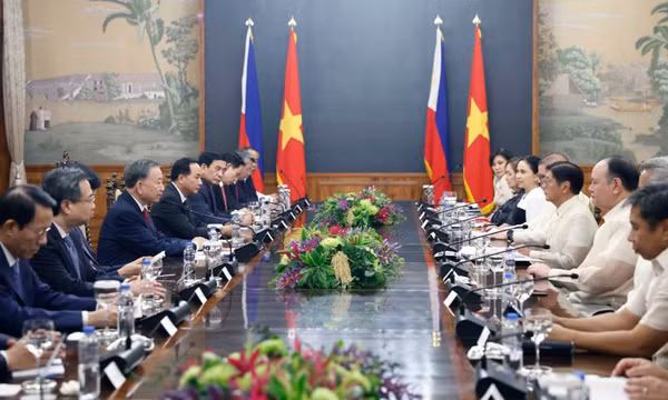 Tổng Bí thư, Chủ tịch nước Tô Lâm hội đàm với Tổng thống Philippines Ferdinand Romualdez Marcos Jr.