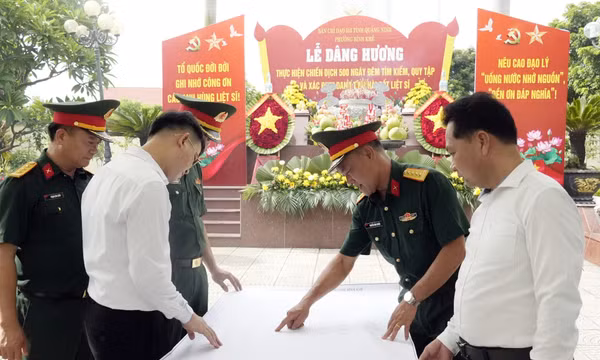 Vì những người lính chưa trở về