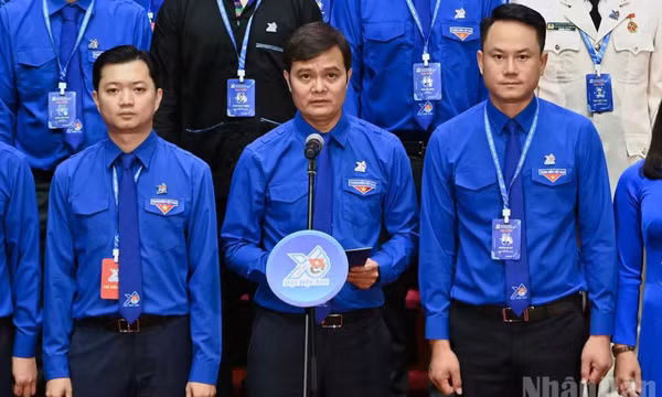 Đồng chí Bùi Quang Huy được bầu giữ chức Bí thư thứ nhất Trung ương Đoàn khóa XIII