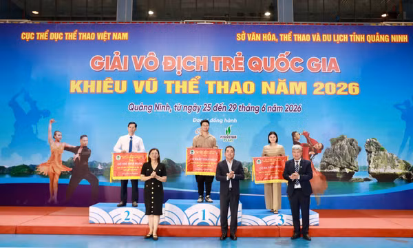 Quảng Ninh đăng cai và tổ chức thành công Giải vô địch trẻ quốc gia Khiêu vũ thể thao 